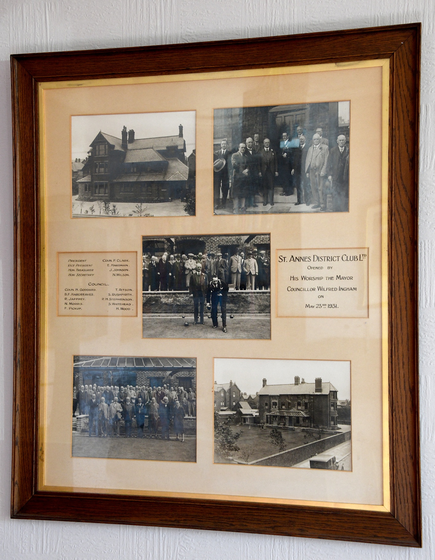 Opening day, 23 May 1931